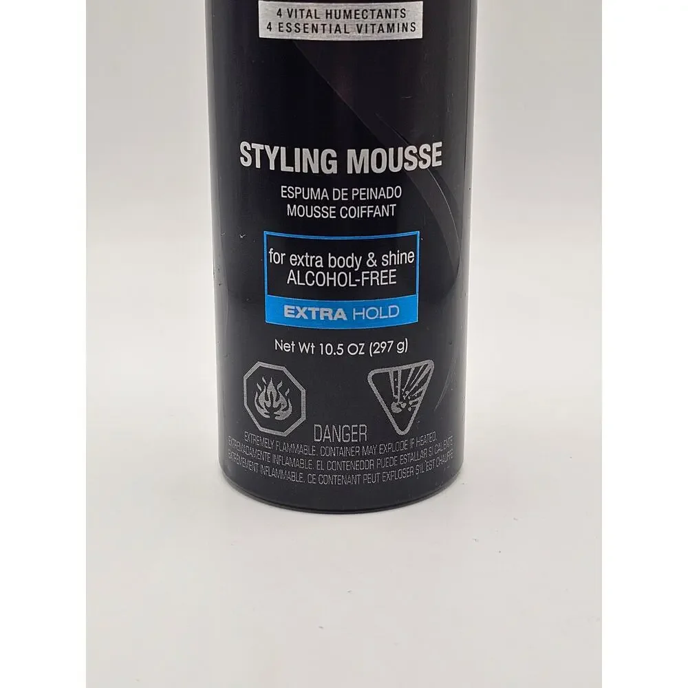 Tresemme 4+4 Thickening Mousse Extra Hold 10.5 OZ,‎ NEW Bottle (missing cap)